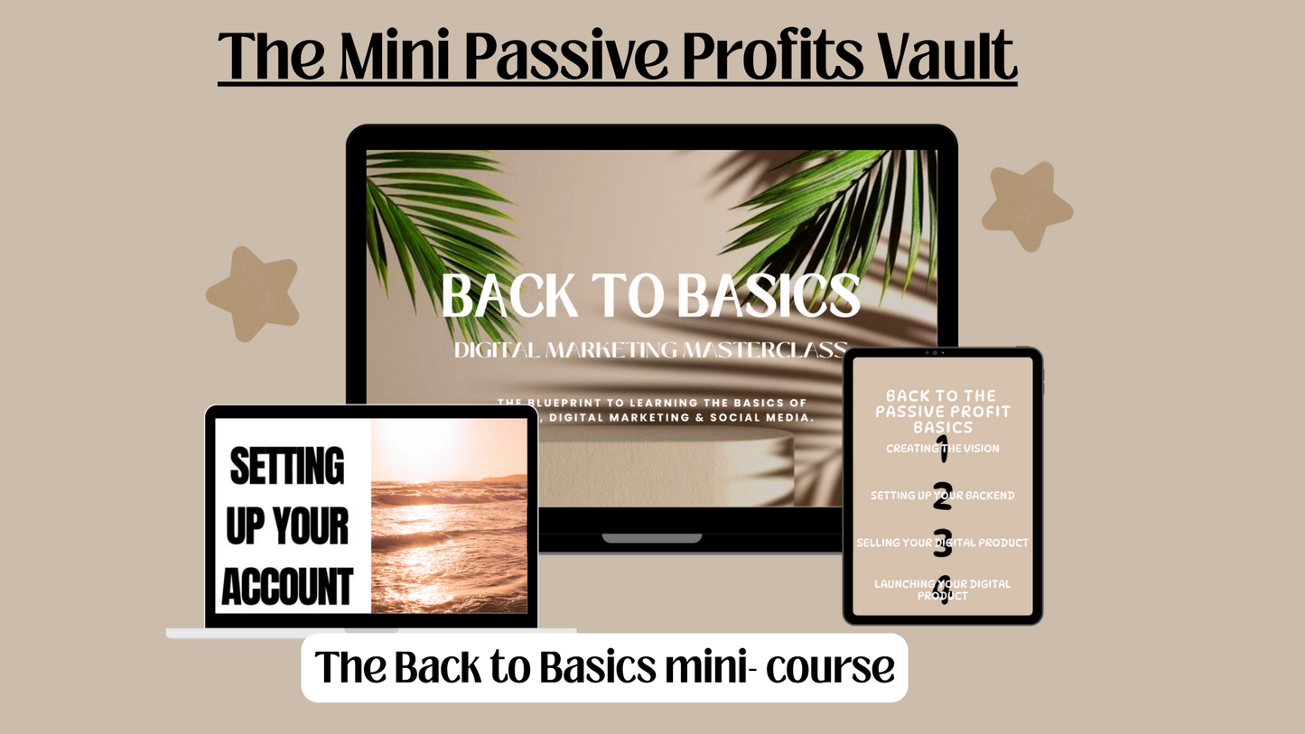 The Mini Passive Profits Vault